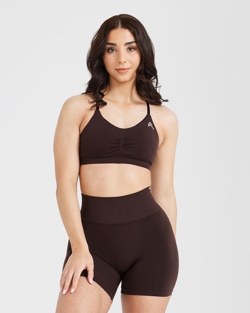 Oner Active Effortless Micro Bralette 70% Cocoa | 386QTLJEC