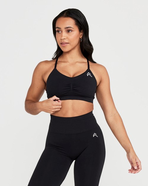 Oner Active Effortless Micro Bralette Czarne | 659ROZNEG