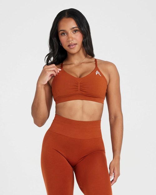 Oner Active Effortless Micro Bralette Miedź | 071JRUZWY