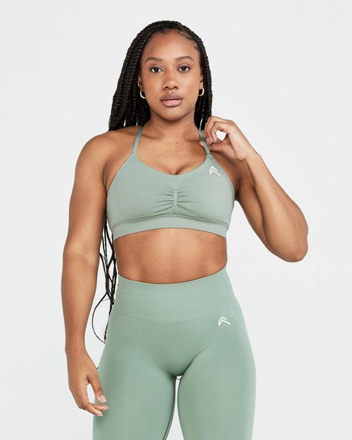 Oner Active Effortless Micro Bralette Sage | 497TVZUBP