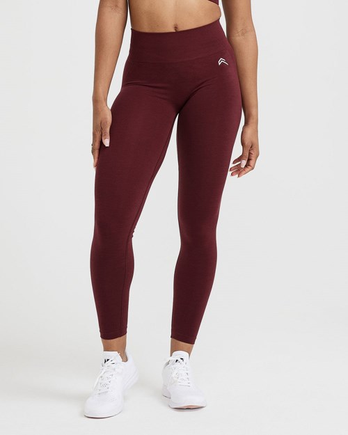 Oner Active Effortless Seamless Leggings Rosewood | 703EVYMXH