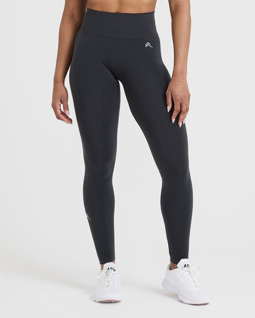 Oner Active Effortless Seamless Leggings Coal | 709MFGEPT