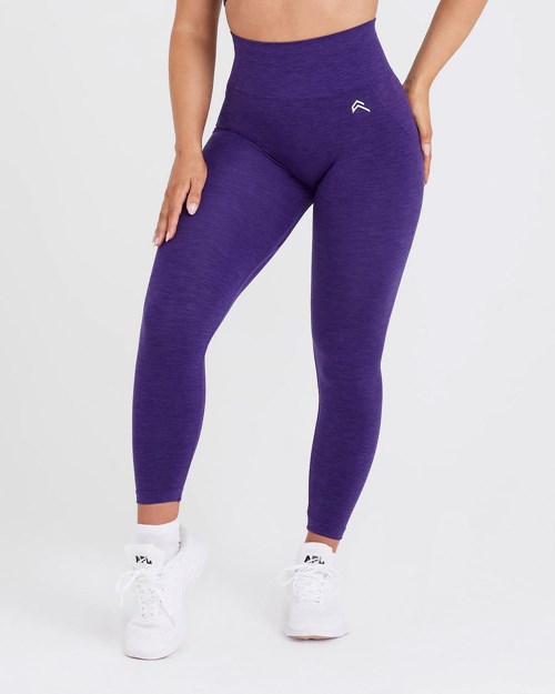 Oner Active Effortless Seamless Leggings Amethyst | 932JRTGKF