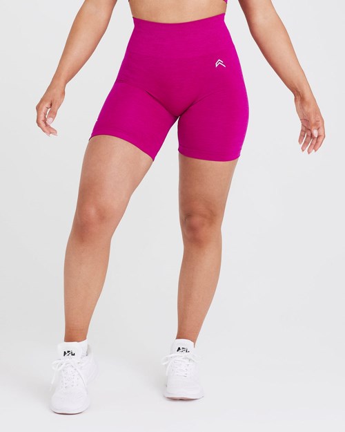Oner Active Effortless Seamless Shorts Fuksja | 670QPJXWC