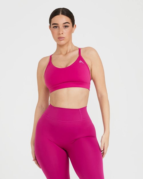 Oner Active Everyday Sports Bra Fuksja | 463HATNEV