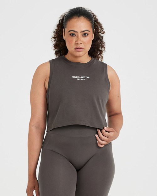 Oner Active Grafiką Jersey Tank Jasny | 406WZRPEA