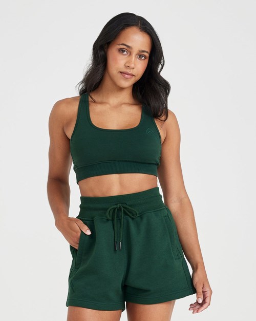 Oner Active Klasyczne Lounge Bralette Evergreen | 974KSPFUR
