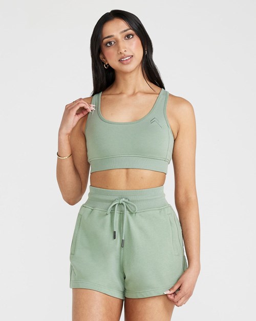 Oner Active Klasyczne Lounge Bralette Sage | 827JPBRZE