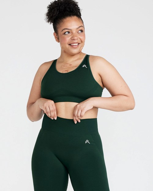 Oner Active Klasyczne Seamless 2.0 Bralette Evergreen Marl | 216STWNBC