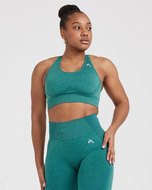 Oner Active Klasyczne Seamless 2.0 Bralette Zielone | 529WPVFHZ