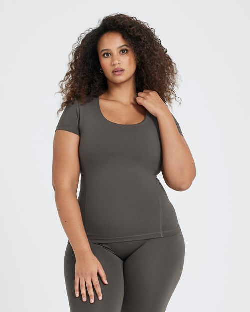 Oner Active Timeless Krótkie Sleeve Tee Jasny | 246IWHCLY