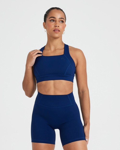 Oner Active Timeless Square Neck Bralette Midnight | 958CTPKLV