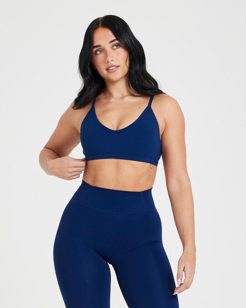 Oner Active Timeless Z Paskami Bralette Midnight | 987UERTIL